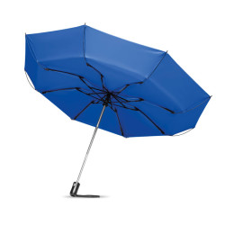 Foldable reversible umbrella