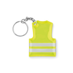 Key ring with reflecting vest