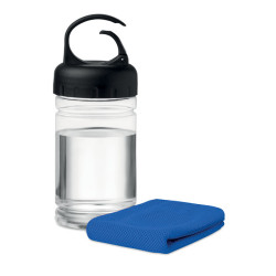 Cooling towel in PET bottle