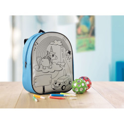 Backpack with 5 markers