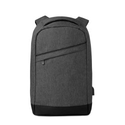 2 tone backpack incl USB plug