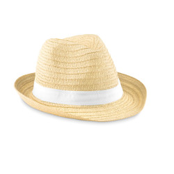 Paper straw hat