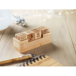 Bamboo calendar