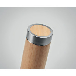 Double wall bamboo flask 400ml