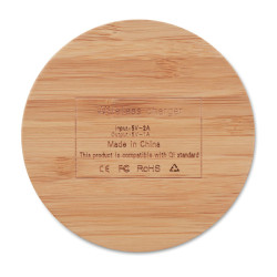 Wireless charger bamboo 5W