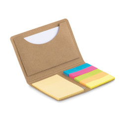 Card holder with memo set