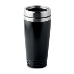 Double wall travel cup