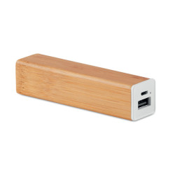 Power bank bamboo 2200 mAh