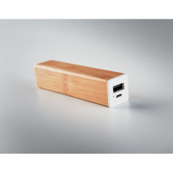 Power bank bamboo 2200 mAh