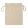 Medium Cotton draw cord bag