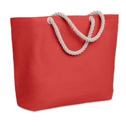 Beach bag with cord handle