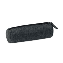 Felt zippered pencil case