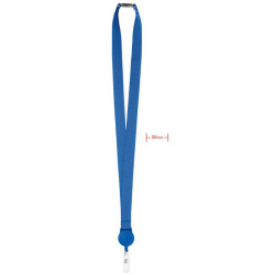 Lanyard retractable clip