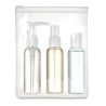 Travel set PE in PEVA pouch