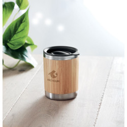 Tumbler in bamboo cover 250ml