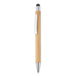 Bamboo stylus pen blue ink