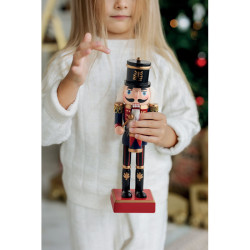 Nutcracker character in wood