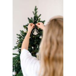 Wooden tree shape hanger