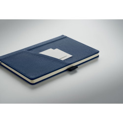 A5 notebook PU front pocket