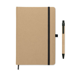 A5 notebook in recycled carton