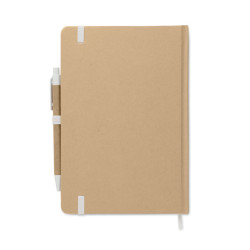 A5 notebook in recycled carton