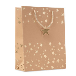 Gift paper bag with pattern