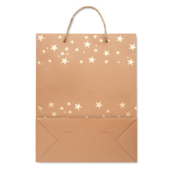 Gift paper bag with pattern