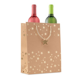 Gift paper bag with pattern