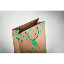 Gift paper bag with pattern