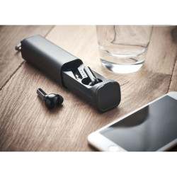 TWS earbuds with phone stand