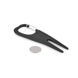 Aluminium golf divot tool