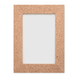 Cork photo frame