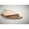 Hex key set in bamboo