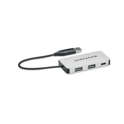 3-portowy hub USB kabel 20cm