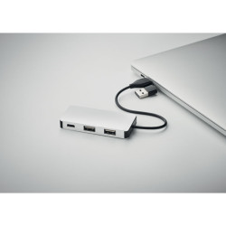 3-portowy hub USB kabel 20cm