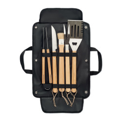 5 Barbecue tools in pouch