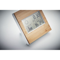 Weather station bamboo front