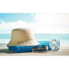 9aper straw bucket hat