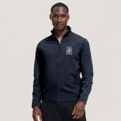 RACE MEN SOFTSHELL ZIP