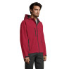 REPLAY MEN HOODED SOFTSHELL