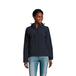 REPLAY WOMEN HOOD SOFTSHELL