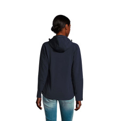 REPLAY WOMEN HOOD SOFTSHELL