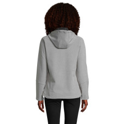 REPLAY WOMEN HOOD SOFTSHELL