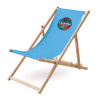 Beach chair in wood