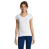 MOON WOMEN'S V-NECK T-SHIRT