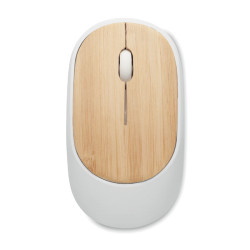 Wireless mouse in bamboo