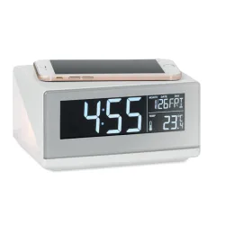 LED clock & wireless charger5W