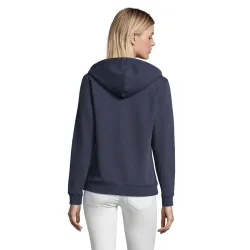 SPIKE WOMEN ZIP HOOD SWEAT