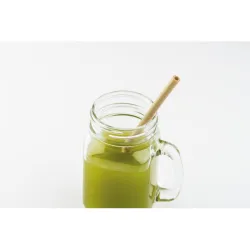 Bamboo Straw w/brush in pouch