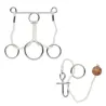 Set of 2 metal brain teasers